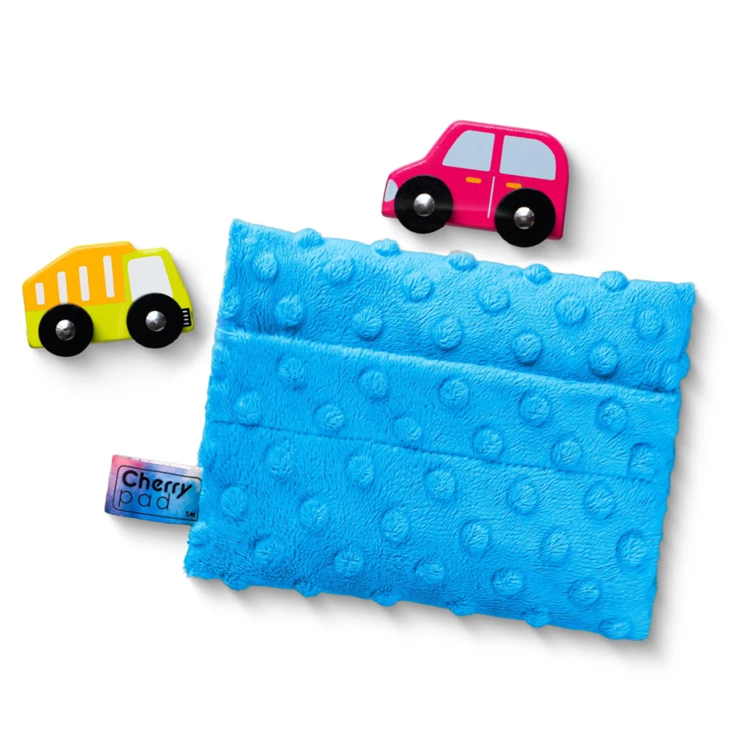 Zestaw Cherrypad® - Minky niebieski + Wkład miętowy