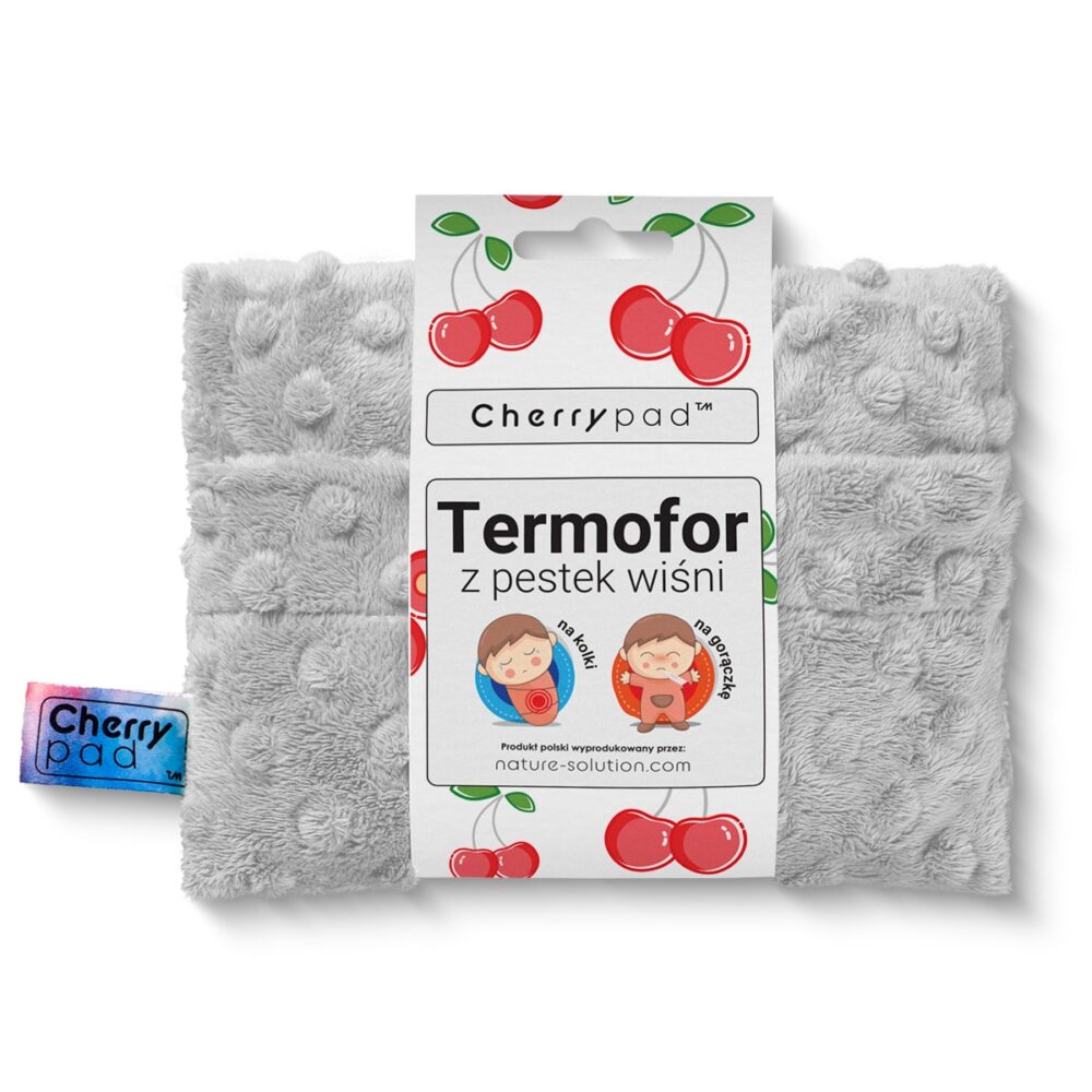 Termofor Cherrypad® - Minky szary