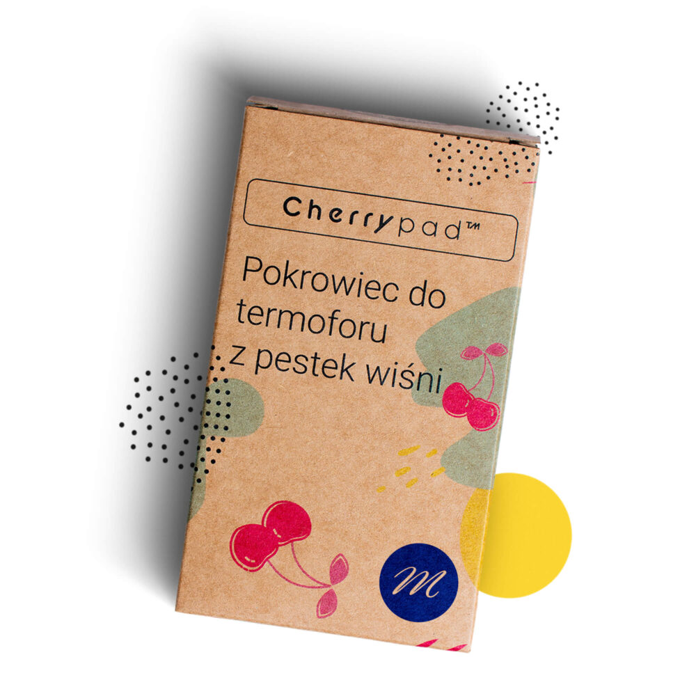 Mały Cherrypad® - Pokrowiec Minky Granatowy