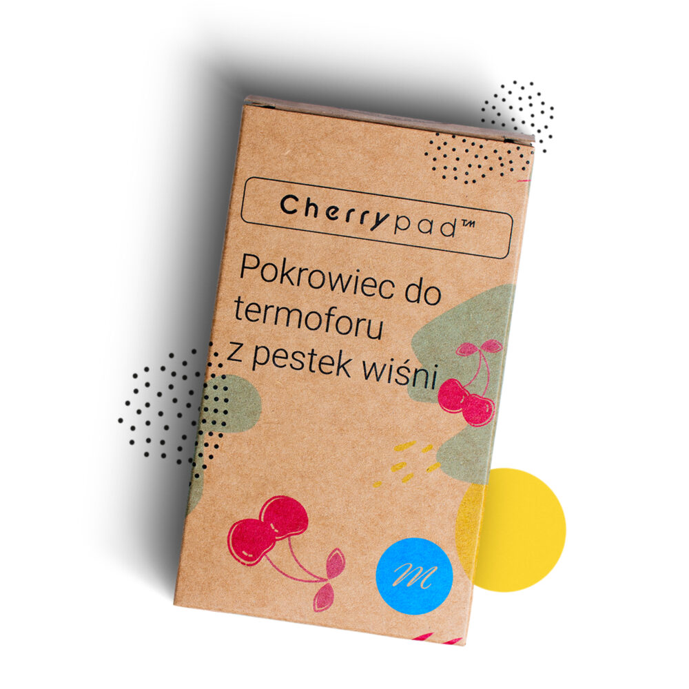 Mały Cherrypad® - Pokrowiec Minky Niebieski